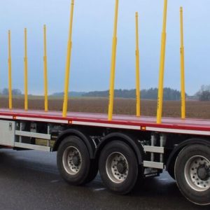 Semiremorca forestieră - Investiția esențială pentru un transport eficient în industria lemnului