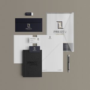 Preotu Lawyers Stationery