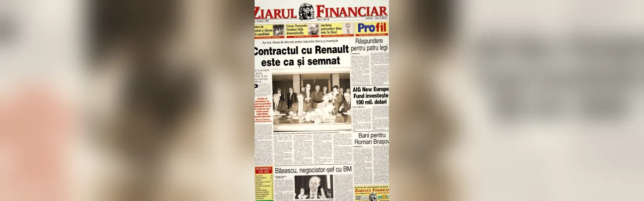 Analiza de luni. Cele 30 de mutări-cheie ale economiei românești moderne